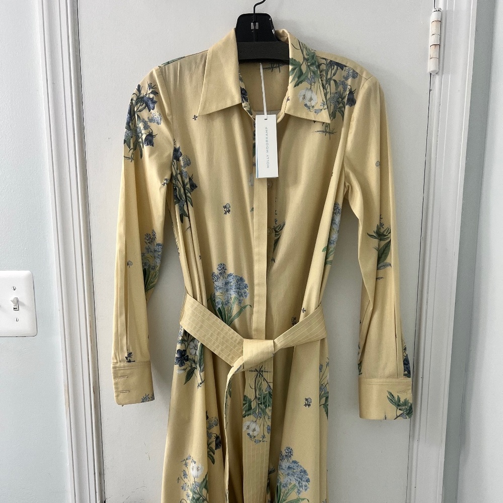 Molly Moorkamp NWT Sylvie Floral Shirtdress